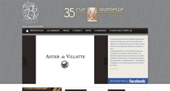 Desktop Screenshot of 35ruedamiette.com