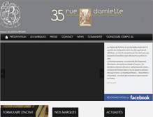 Tablet Screenshot of 35ruedamiette.com